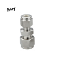 stainless steel 316 hydraulic reducing tube connectors double ferrule compression fittings